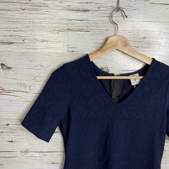 Julia Jordan blue dress midi size 6 - Picture 4 of 9